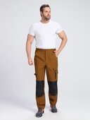 Брюки ProfLineSpecialist (тк.РипСтоп,240), коричневый/черный ФАКЕЛ, 87491032