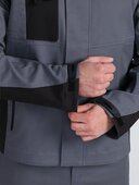 Костюм ProfLineLeader-1 (тк.Хлопок/Спандекс,260) брюки, серый/черный ФАКЕЛ, 87502564
