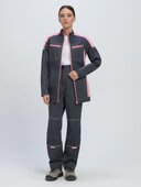 Костюм женский ProfLineSpecialist-1 (тк.Смесовая,240) брюки, серый/розовый ФАКЕЛ, 87502555