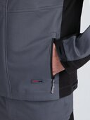 Костюм ProfLineLeader-1 (тк.Хлопок/Спандекс,260) брюки, серый/черный ФАКЕЛ, 87502564