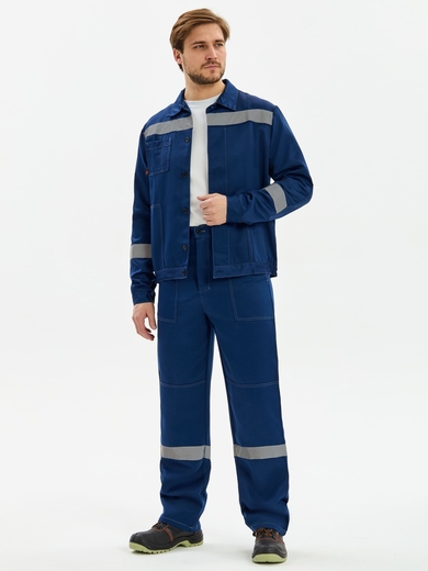 Костюм Лигор-1 СОП CH (тк.Смесовая,210) куртка +брюки, т.синий