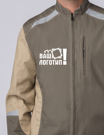 Логотип спецодежда грудь А6, (1 цвет)