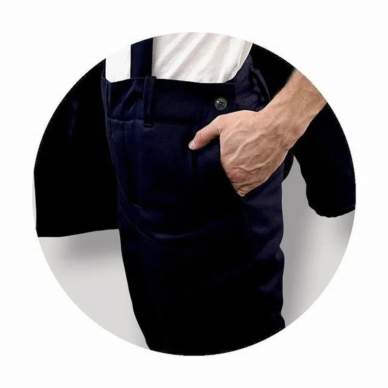 Костюм сварщика утепленный 3 кл. защиты, куртка/брюки, синий 