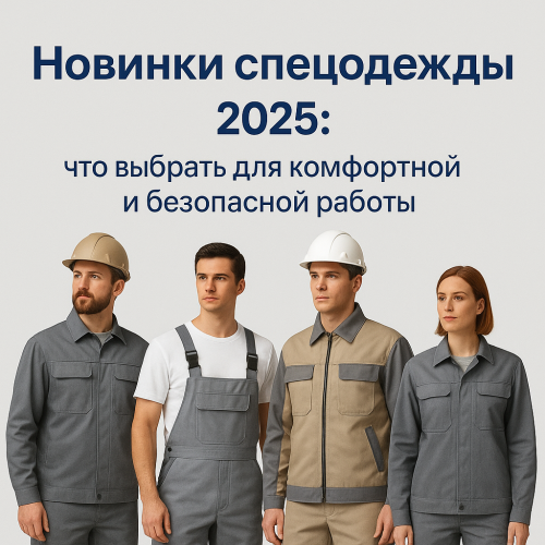 Новинки спецодежды 2025: что выбрать для комфортной и безопасной работы?