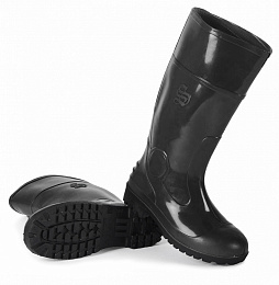 Сапоги мужские МП МС ПВХ Step (арт.В-40), черные